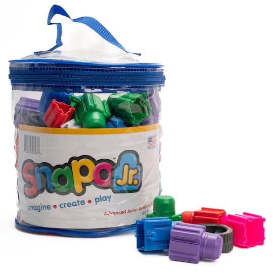 Snapo™ Jr. Assorted Building Blocks Advanced Builders Kit, 80pc.
